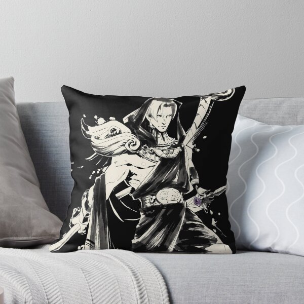 Item preview, Thanatos Hades Sumi-e Video Game Anime Shirt designed and sold by Senpaiwaves.