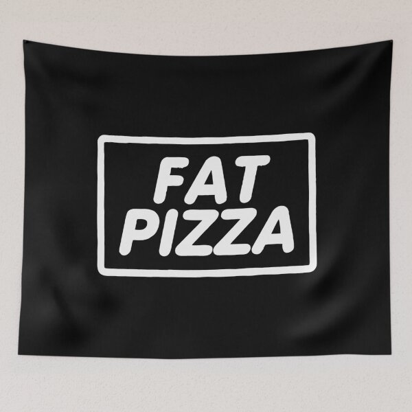 Item preview, Fat Pizza Logo designed and sold by TargetBox.