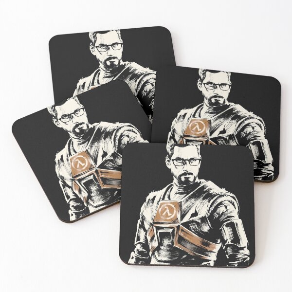 Item preview, Gordon Freeman Half-Life Sumi-e Gaming Graphic Tee designed and sold by Senpaiwaves.