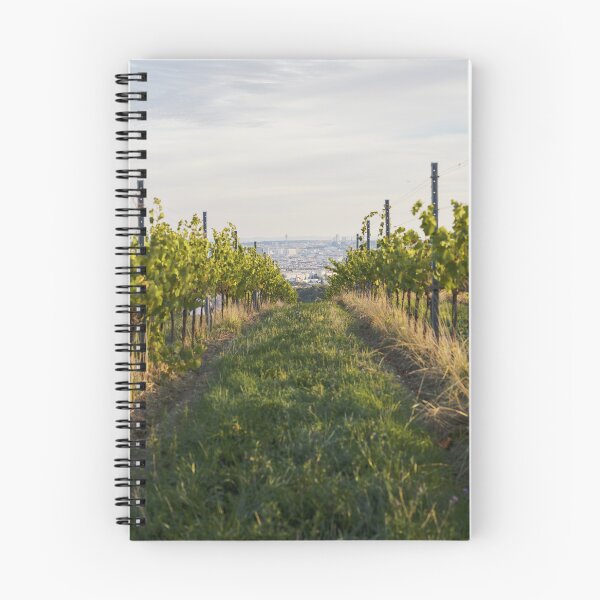 Item preview, Dirt Path Through Vineyard Rows | Rustic Wine Country Print designed and sold by danmanYEAH.
