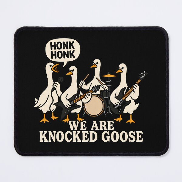 Item preview, Angry Goose Rock Band Logo designed and sold by Ribeiro-Art.