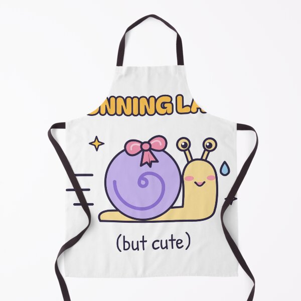 Item preview, Running Late But Cute - Kawaii Snail with Bow designed and sold by GmD08.