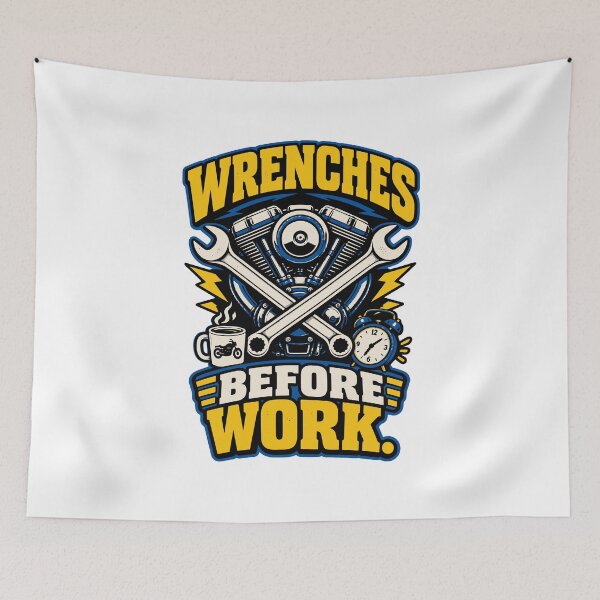 Item preview, Wrenches Before Work  designed and sold by RAS-77.