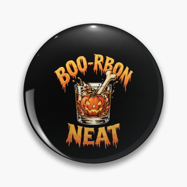 Item preview, Boo-rbon, Neat Funny Halloween Cocktail Bar Spooky Drinking designed and sold by leevekaArt.