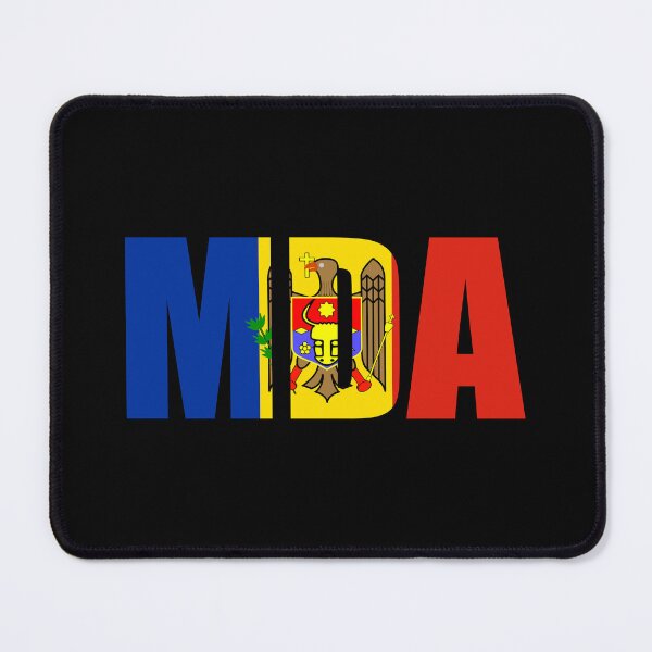 Item preview, Moldova Flag Initials MD designed and sold by shitpostee.