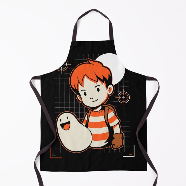 Item preview, The Boy and the Blob Inside Techwear Anime Gaming Streetwear Tee designed and sold by Senpaiwaves.