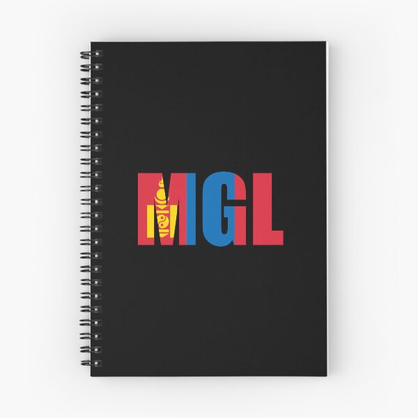 Item preview, Mongolia Flag Initials MN designed and sold by shitpostee.