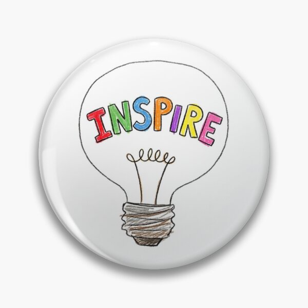 Item preview, Inspire Lightbulb Drawing designed and sold by PublicArtDesign.