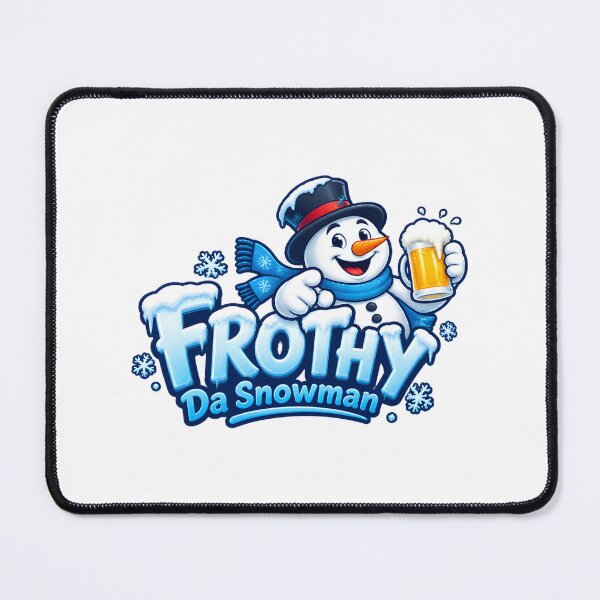Item preview, Frothy the Snowman Cute Winter Holiday Character Illustration designed and sold by DirtSquirrel.