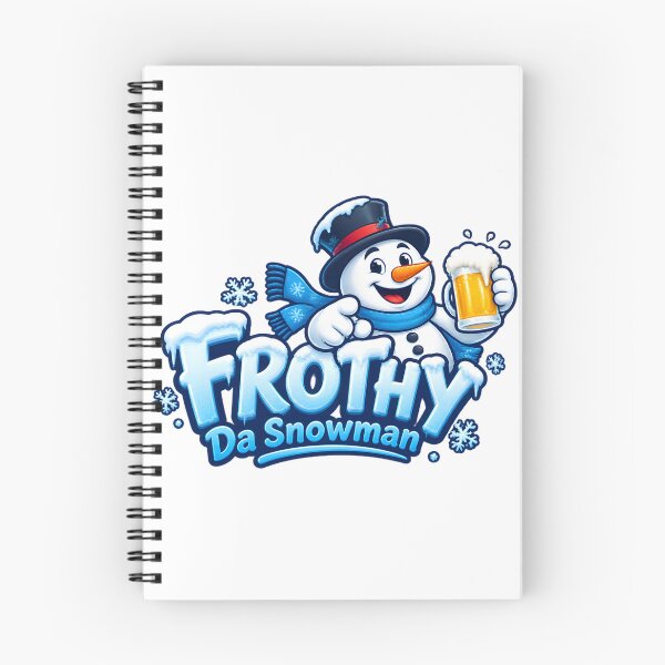 Item preview, Frothy the Snowman Cute Winter Holiday Character Illustration designed and sold by DirtSquirrel.
