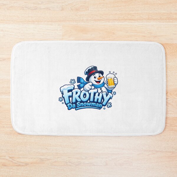Item preview, Frothy the Snowman Cute Winter Holiday Character Illustration designed and sold by DirtSquirrel.