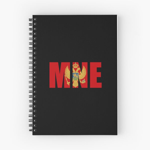 Item preview, Montenegro Flag Initials ME designed and sold by shitpostee.
