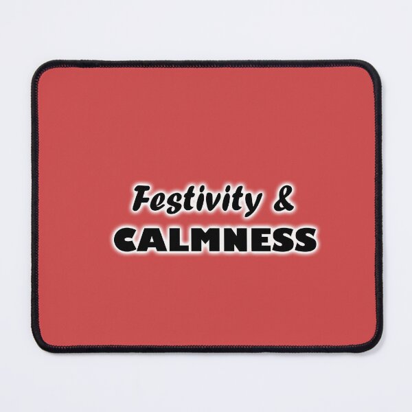 Item preview, Christmas Festivity and Calmness Typography designed and sold by annenambiro.