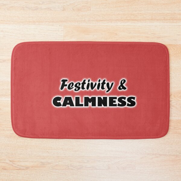Item preview, Christmas Festivity and Calmness Typography designed and sold by annenambiro.