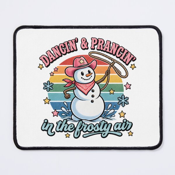 Item preview, Dangin Prancin Dancing in the Frosty Air Winter Scene Illustration designed and sold by DirtSquirrel.