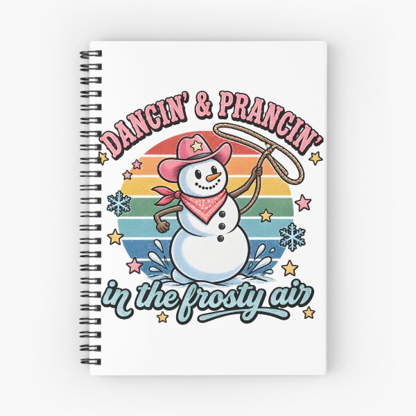 Item preview, Dangin Prancin Dancing in the Frosty Air Winter Scene Illustration designed and sold by DirtSquirrel.