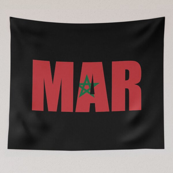 Item preview, Morocco Flag Initials MA designed and sold by shitpostee.