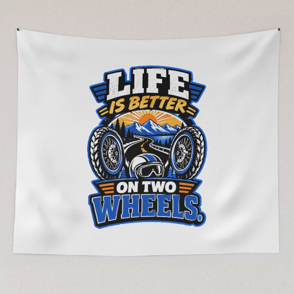 Item preview, Life Is Better On Two Wheels  designed and sold by RAS-77.