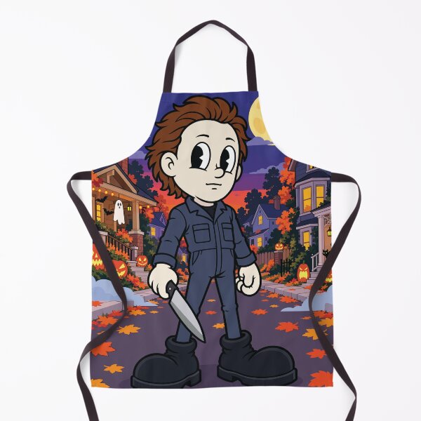 Item preview, Haddonfield Boogeyman - Rubber Hose Cartoon - Scene Edition designed and sold by NostalgiaBoy.