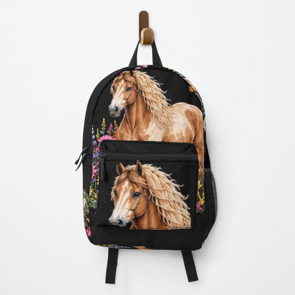 Item preview, Just A Girl Who Loves Horses Boho Floral Horse Girl Wildflower Design designed and sold by elisarasada.