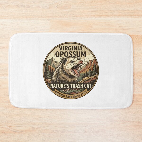 Item preview, Vintage Camping Opossum Screaming Internally Quote designed and sold by Arc2020.