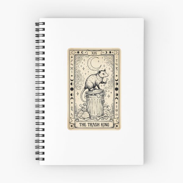 Item preview, Mystical Tarot Card Opossum Chaos Energy Aesthetic designed and sold by Arc2020.