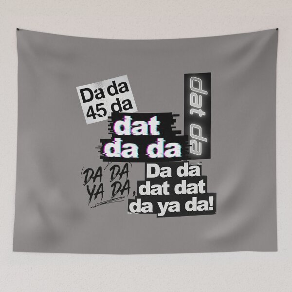 Item preview, Da Da Da Dat Da Lyric Imitation T-Shirt-38 designed and sold by HuseyTurkyi.