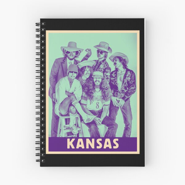 Item preview, Kansas Classic Rock Purple Vintage Band Portrait designed and sold by JuniorGoyett.