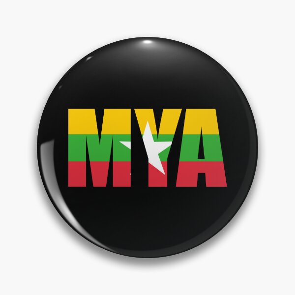 Item preview, Myanmar Flag Initials MM designed and sold by shitpostee.