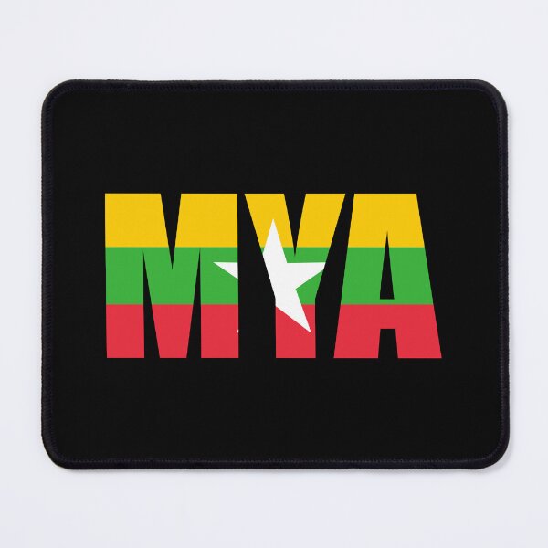 Item preview, Myanmar Flag Initials MM designed and sold by shitpostee.