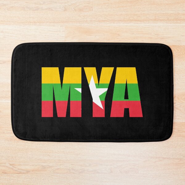 Item preview, Myanmar Flag Initials MM designed and sold by shitpostee.