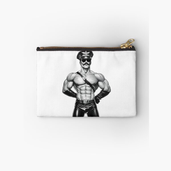 Item preview, Gay Leather Uniform Daddy Tom Of Finland Tribute Berlin German Pride Graphic Design designed and sold by reillymar-quar.