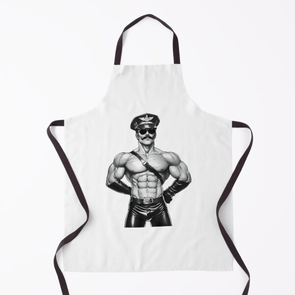 Item preview, Gay Leather Uniform Daddy Tom Of Finland Tribute Berlin German Pride Graphic Design designed and sold by reillymar-quar.