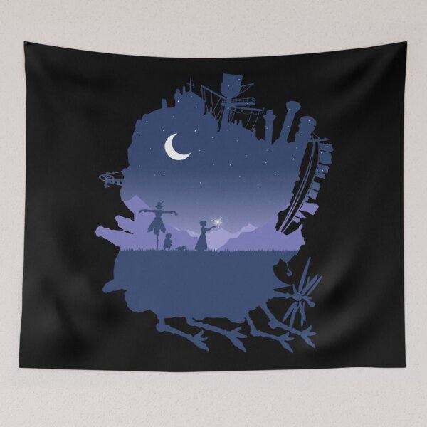Item preview, HOWL'S MOVING CASTLE Retro designed and sold by PhilipNader.