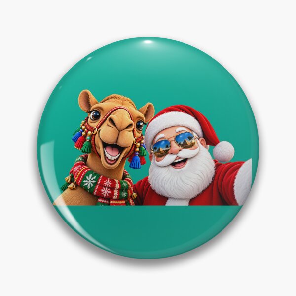 Item preview, Santa & the Desert Camel – Christmas in Egypt designed and sold by NEFERSIGN.