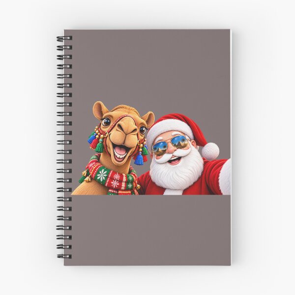 Item preview, Santa & the Desert Camel – Christmas in Egypt designed and sold by NEFERSIGN.