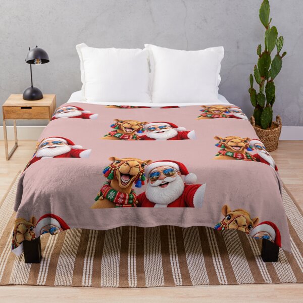 Item preview, Santa & the Desert Camel – Christmas in Egypt designed and sold by NEFERSIGN.