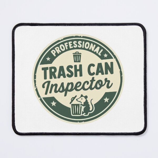 Item preview, Professional Trash Can Inspector Funny Opossum designed and sold by Arc2020.