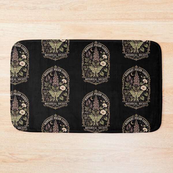 Item preview, Midnight Poison Garden Botanical Society Luna Moth Dark Academia Graphic designed and sold by luffyShop1.