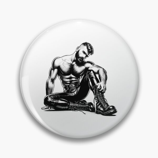 Item preview, Gay Leather Berlin Leder Bar German Pride Graphic Design designed and sold by reillymar-quar.