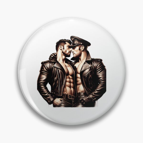 Item preview, Gay Daddy Dating Fantasy  Breathless  Tom Of Finland Leather Man Tribute Leder Pride designed and sold by reillymar-quar.