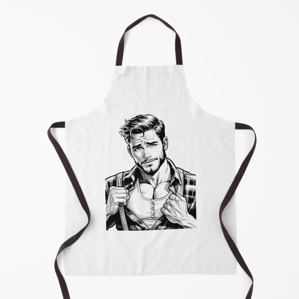 Item preview, Gay Lumberjack Muscle Hunk Tom Of Finland Tribute Lgbtq Gay Pride Color-In Graphic Design designed and sold by reillymar-quar.