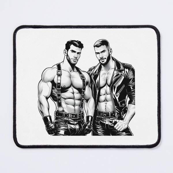 Item preview, Gay Leder Chaps In Chaps Tom Of Finland Tribute Leather Bikers Hangout Pride Graphic Design designed and sold by reillymar-quar.