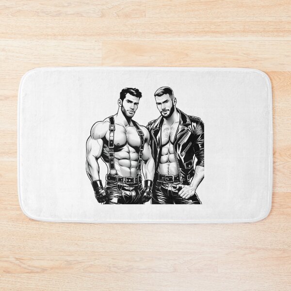 Item preview, Gay Leder Chaps In Chaps Tom Of Finland Tribute Leather Bikers Hangout Pride Graphic Design designed and sold by reillymar-quar.