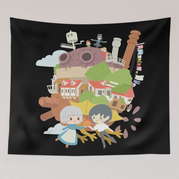 Item preview, HOWL'S MOVING CASTLE Vintage designed and sold by PhilipNader.
