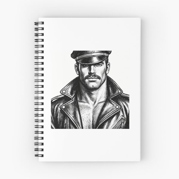 Item preview, Gay Leather Biker Heat Berlin Bar Art Design designed and sold by reillymar-quar.
