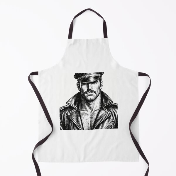 Item preview, Gay Leather Biker Heat Berlin Bar Art Design designed and sold by reillymar-quar.