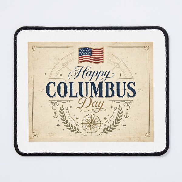 Item preview, Columbus Day Nautical Celebration Design designed and sold by Nela-&-Lena.