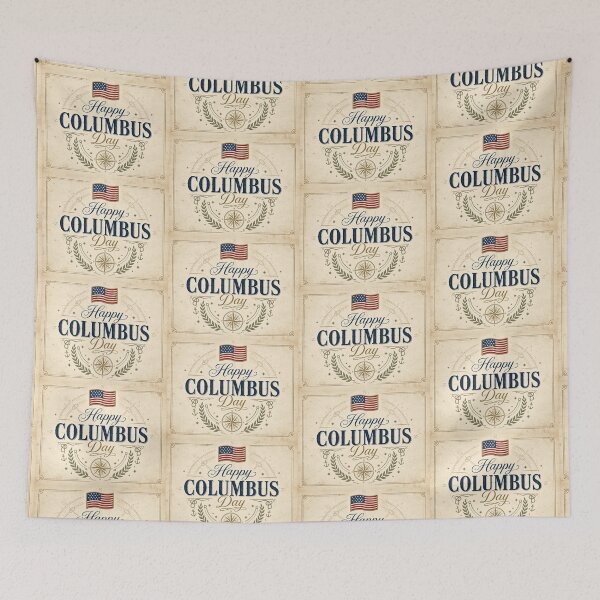 Item preview, Columbus Day Nautical Celebration Design designed and sold by Nela-&-Lena.