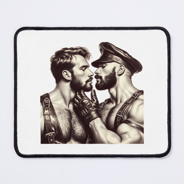 Item preview, Leather Daddies 'Come Here' Berlin Gay Leder Pride Graphic Design designed and sold by reillymar-quar.